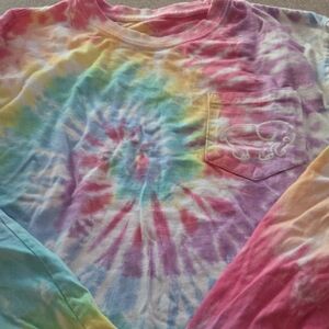 Ivory Ella Multicolor Tie-Dye Long Sleeve Tee